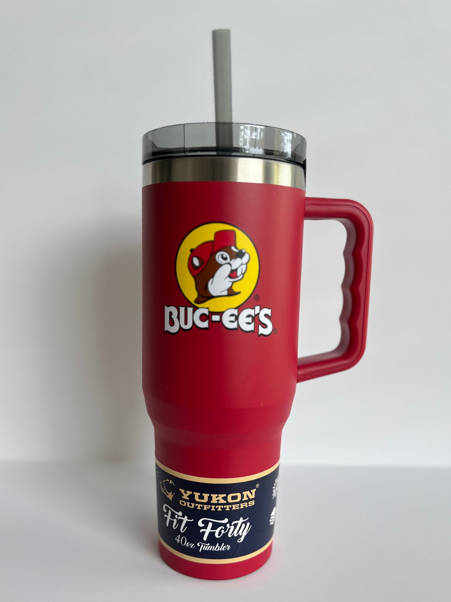 Buc-ee's Fit Forty 40 oz Red Tumbler 