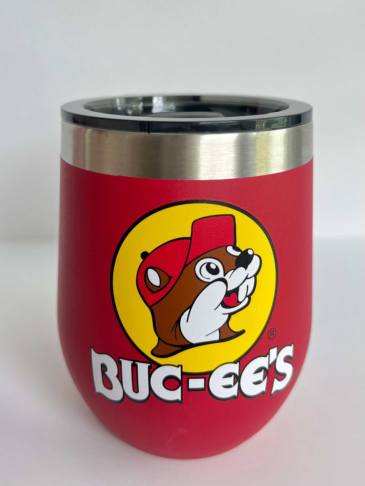 Buc-ee's Red 10 oz Wine Tumbler 