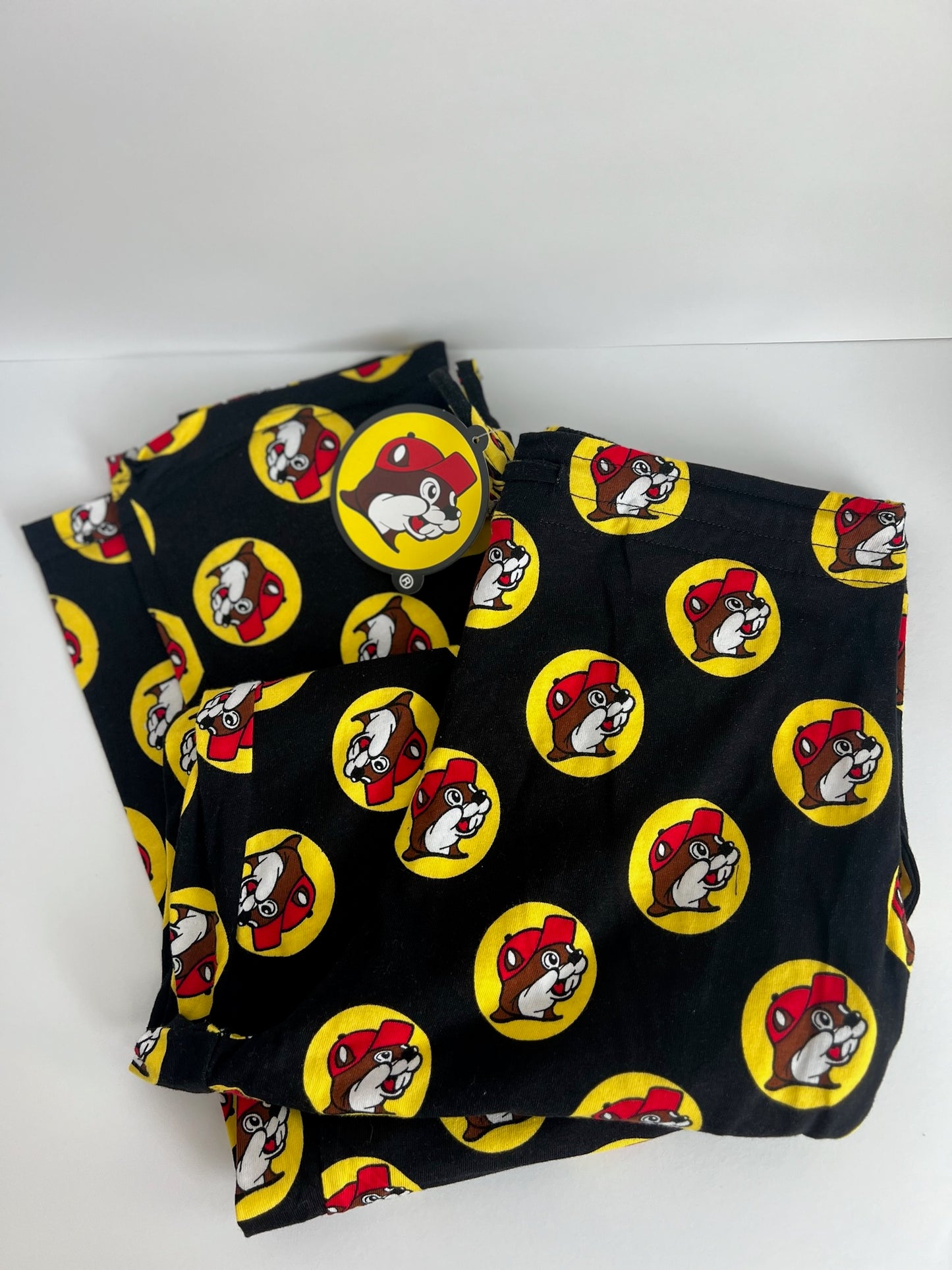 Bucee's Black Logo Pajama Pants