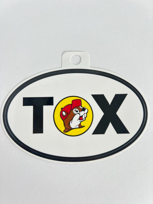 Texas Buc-ee's Sticker