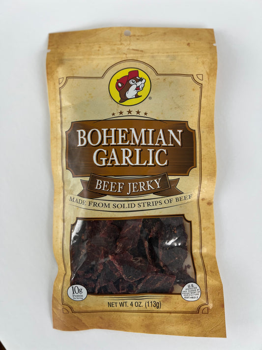 Bohemian Garlic Beef Jerky