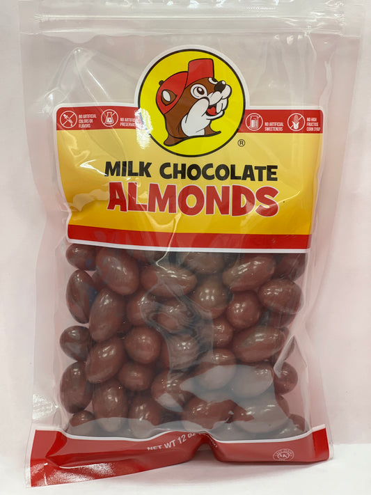 Buc-ee's Milk Chocolate Covered Almonds